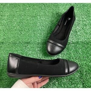 CL by Chinese Laundry Women's Ballet Flats SZ 10W in Black NWOB